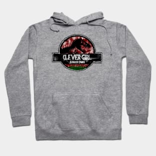 Jurassic Quote Logo - Clever Girl - Robert Muldoon Hoodie